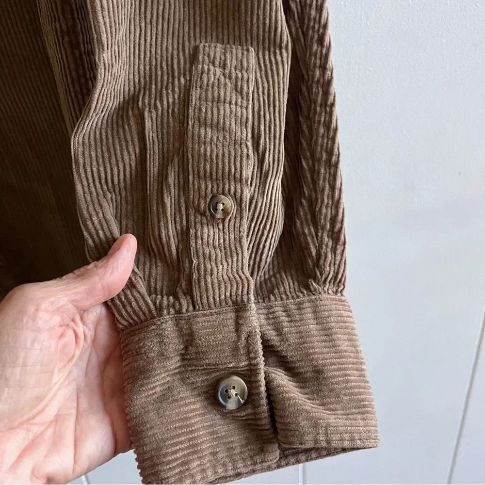 Banana Republic Wide Wale Corduroy Shacket